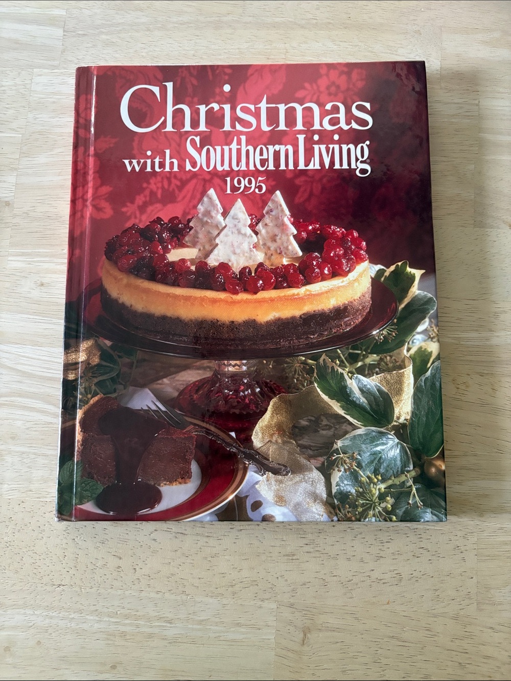 Southern Living Christmas Cookbook 1995 - Red Cover